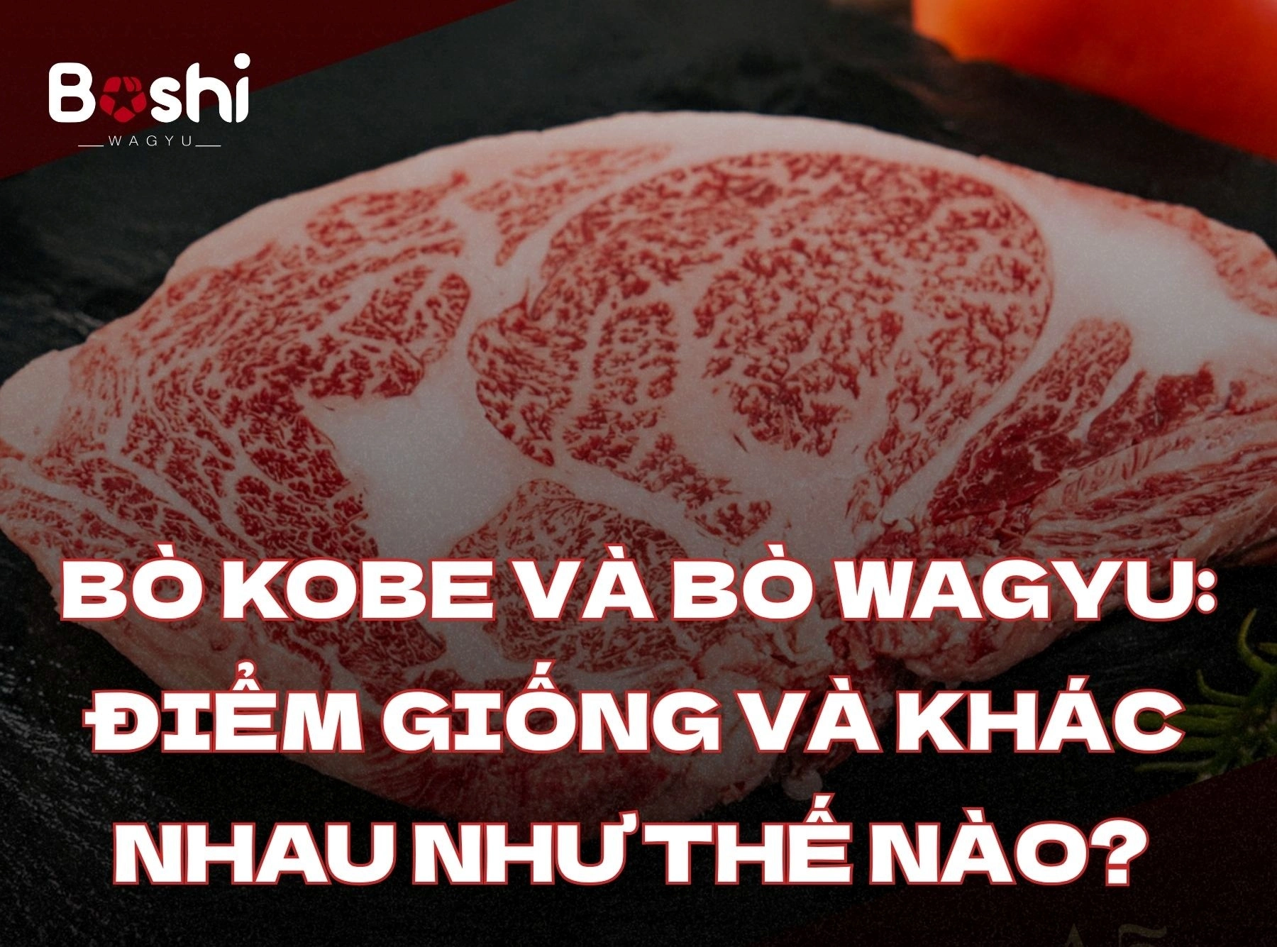BÒ KOBE VÀ BÒ WAGYU: ĐIỂM GIỐNG VÀ KHÁC NHAU NHƯ THẾ NÀO?